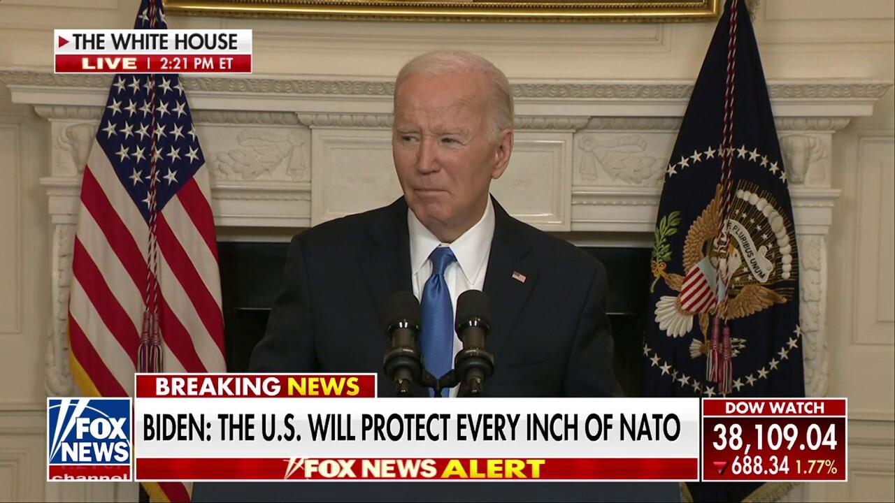 Biden on $95 billion aid package to Ukraine: 'Opposing this is playing into Putin's hands'
