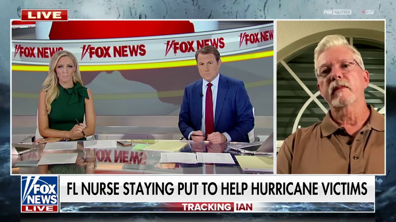 Florida nurse not evacuating Hurricane Ian to help storm victims
