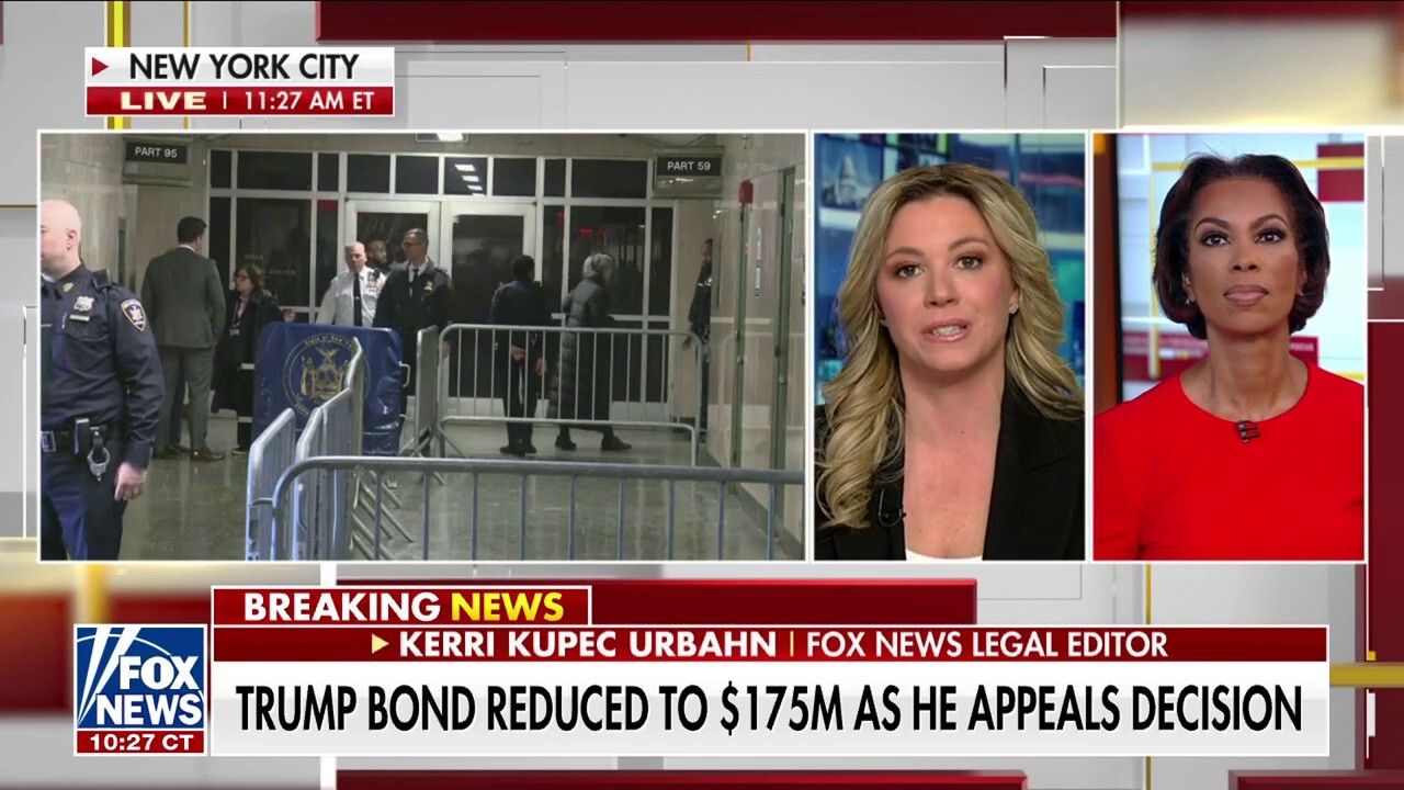Appeals court slashes Trump's bond to $175 million in civil fraud case