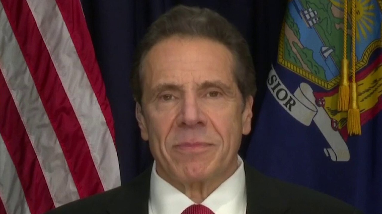 New York Gov. Andrew Cuomo joins 'Sunday Moring Futures' to discuss the growing number of coronavirus cases in his state.