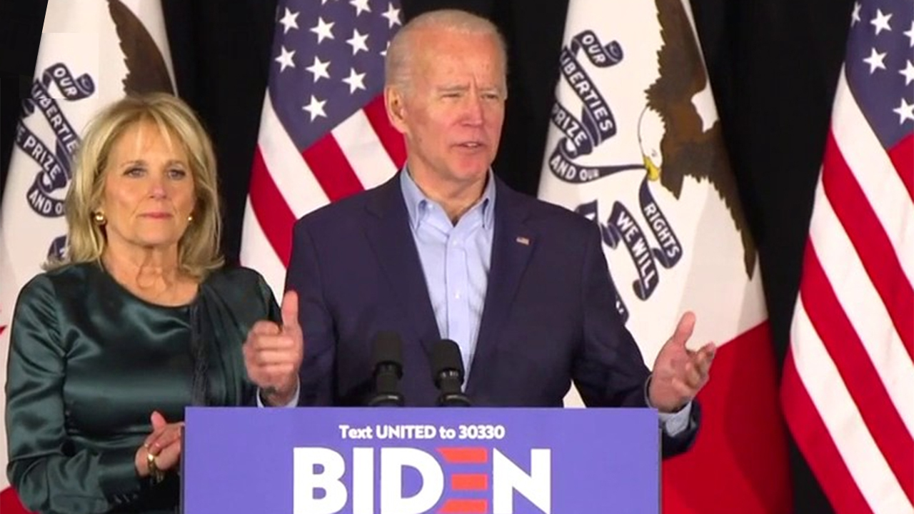 Joe Biden says he's in the presidential race for the long haul