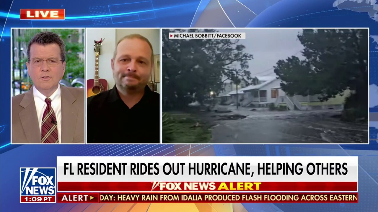 Florida resident shares footage of devastation from Hurricane Idalia
