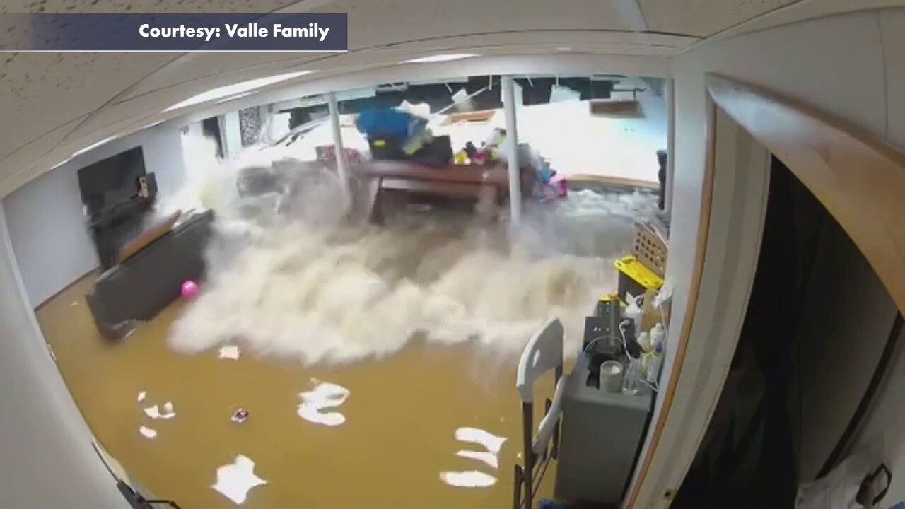 Ida floodwaters burst through New Jersey basement