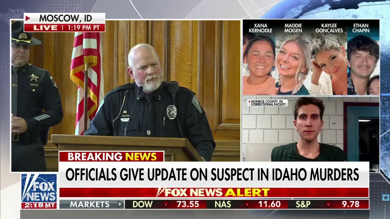 Moscow, Idaho Police Chief James Fry addresses Fox News' question about alleged motive