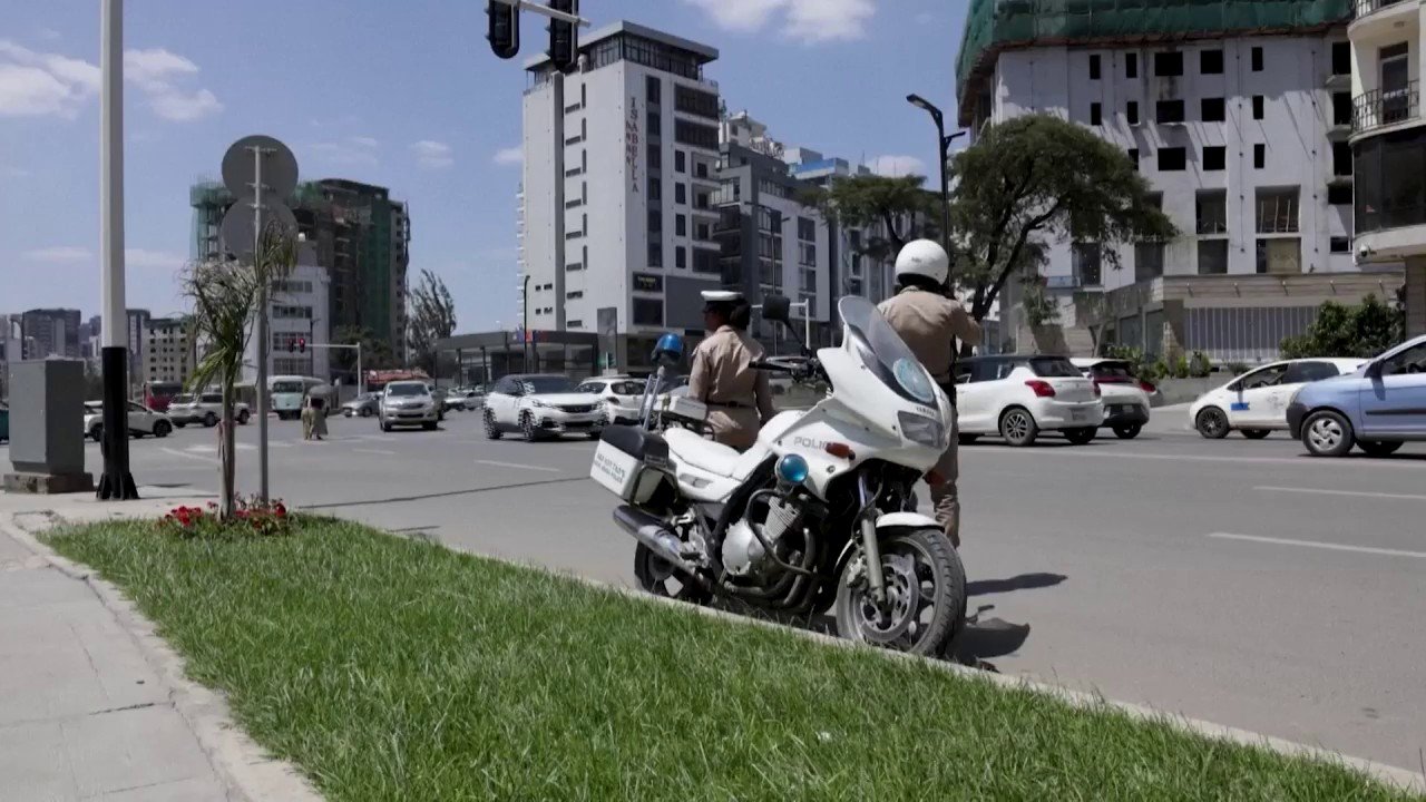 Ethiopia's capital a day after reported explosions