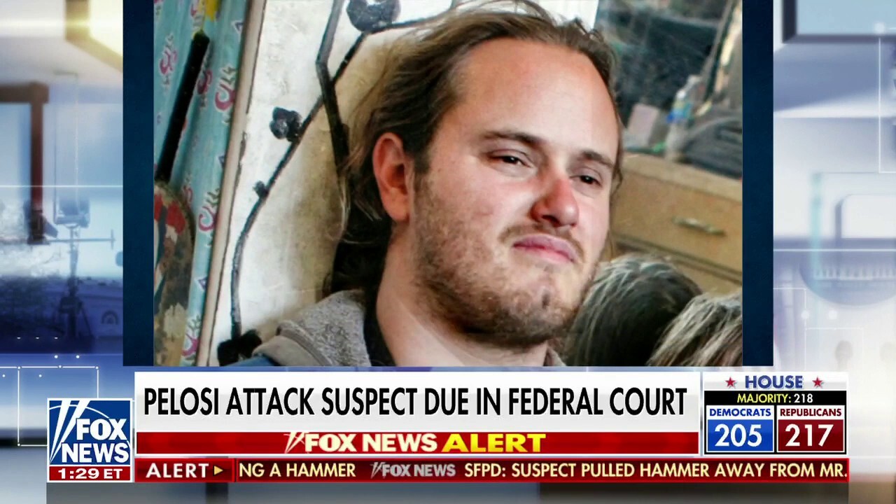Paul Pelosis Suspected Attacker To Appear In Federal Court Fox News Video 3567