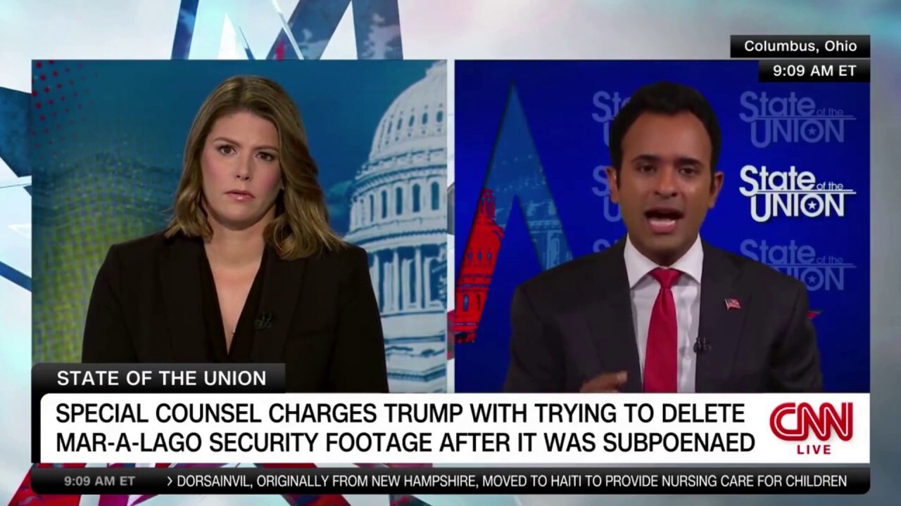 CNN anchor startled by Vivek Ramaswamy's 'process crime' defense of Trump: 'No actual underlying crime'