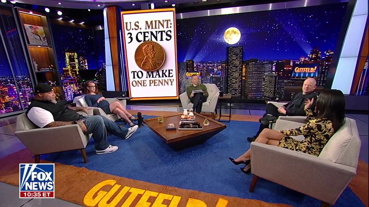 Gutfeld: It costs 3 cents to make a penny?