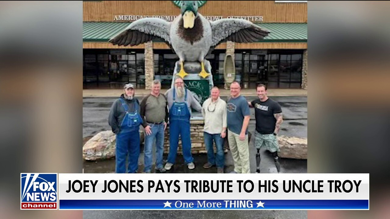 Johnny 'Joey' Jones pays tribute to his Uncle Troy