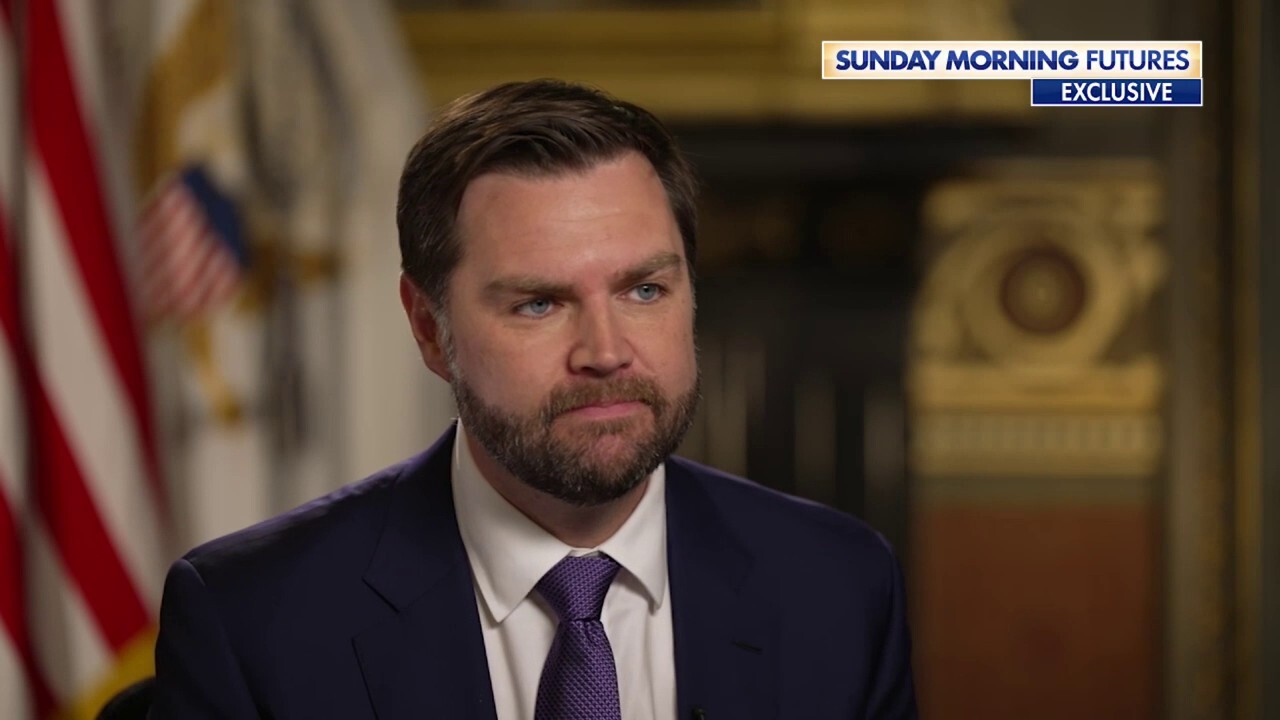 Vice President JD Vance sets the record straight with President Donald Trump’s approach to DEI and more during an appearance on ‘Sunday Morning Futures.’