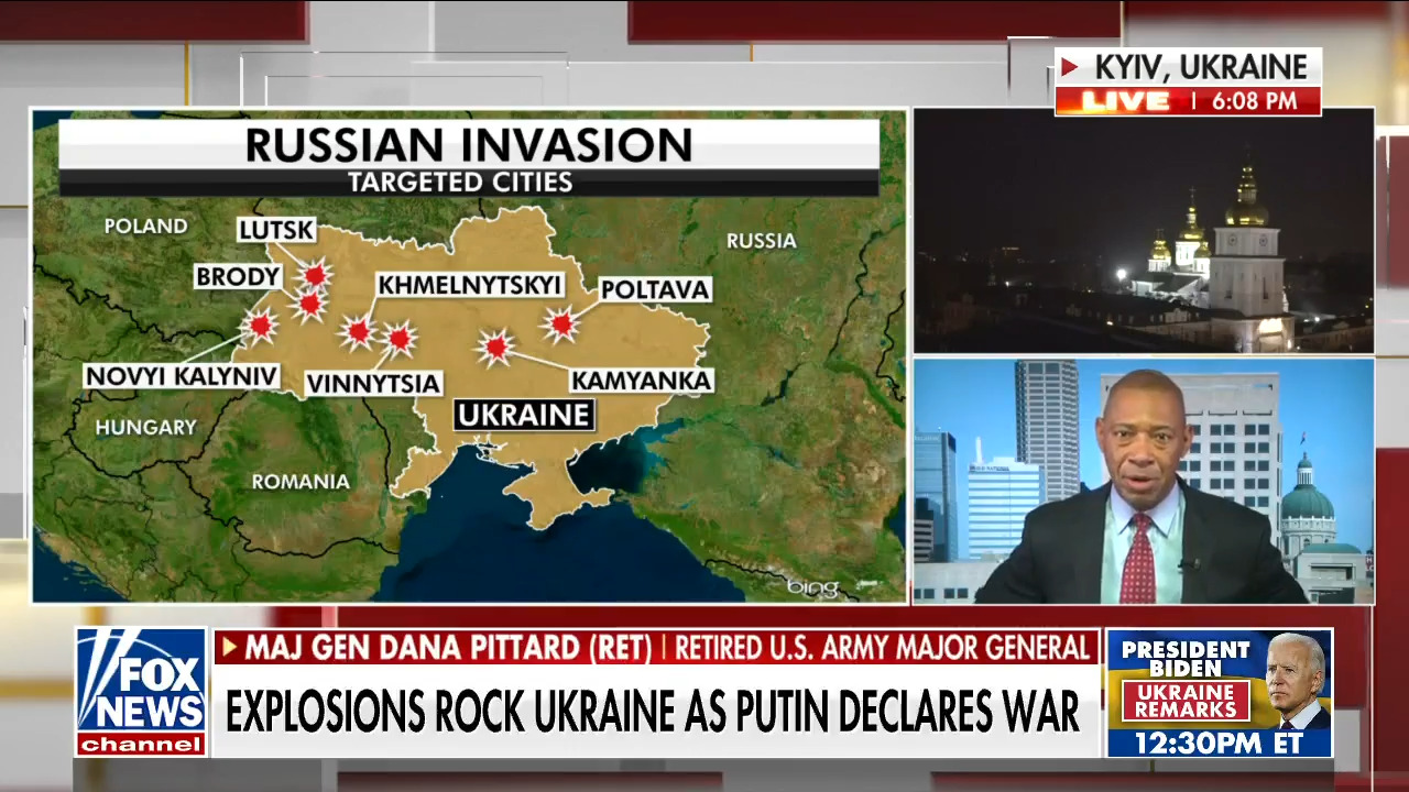 Retired Army general: 'Sanctions weren't going to stop Putin' amid Russian invasion
