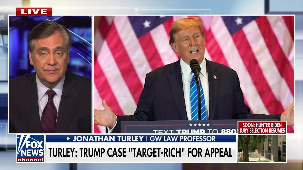 Jonathan Turley: I don't see how the Trump conviction stands up on appeal