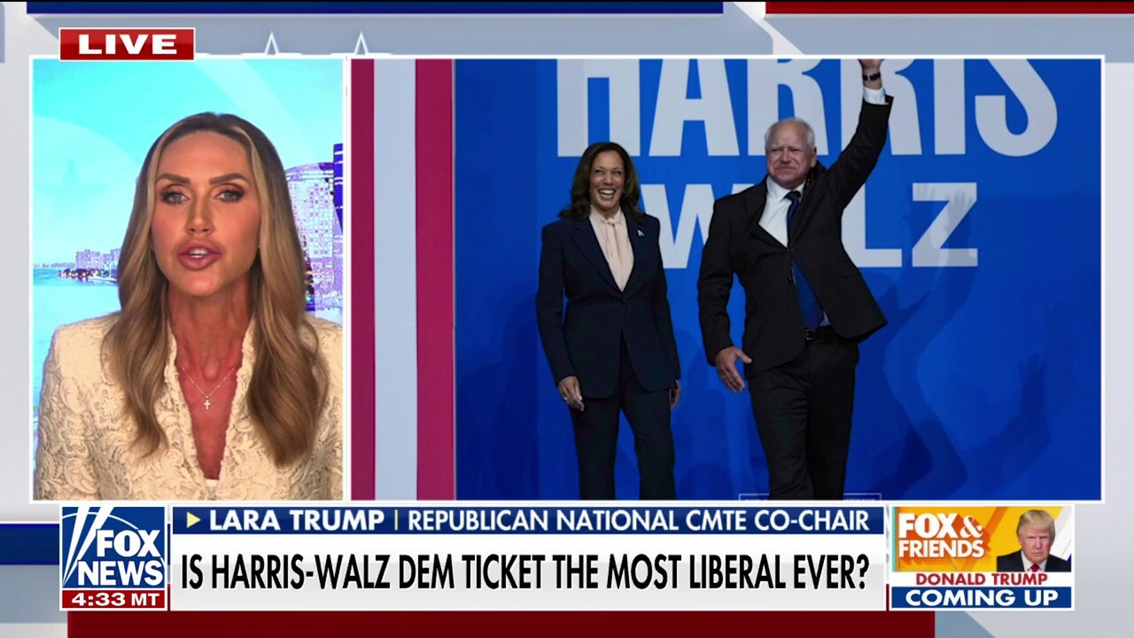 Lara Trump: The Harris-Walz ticket should frighten every American