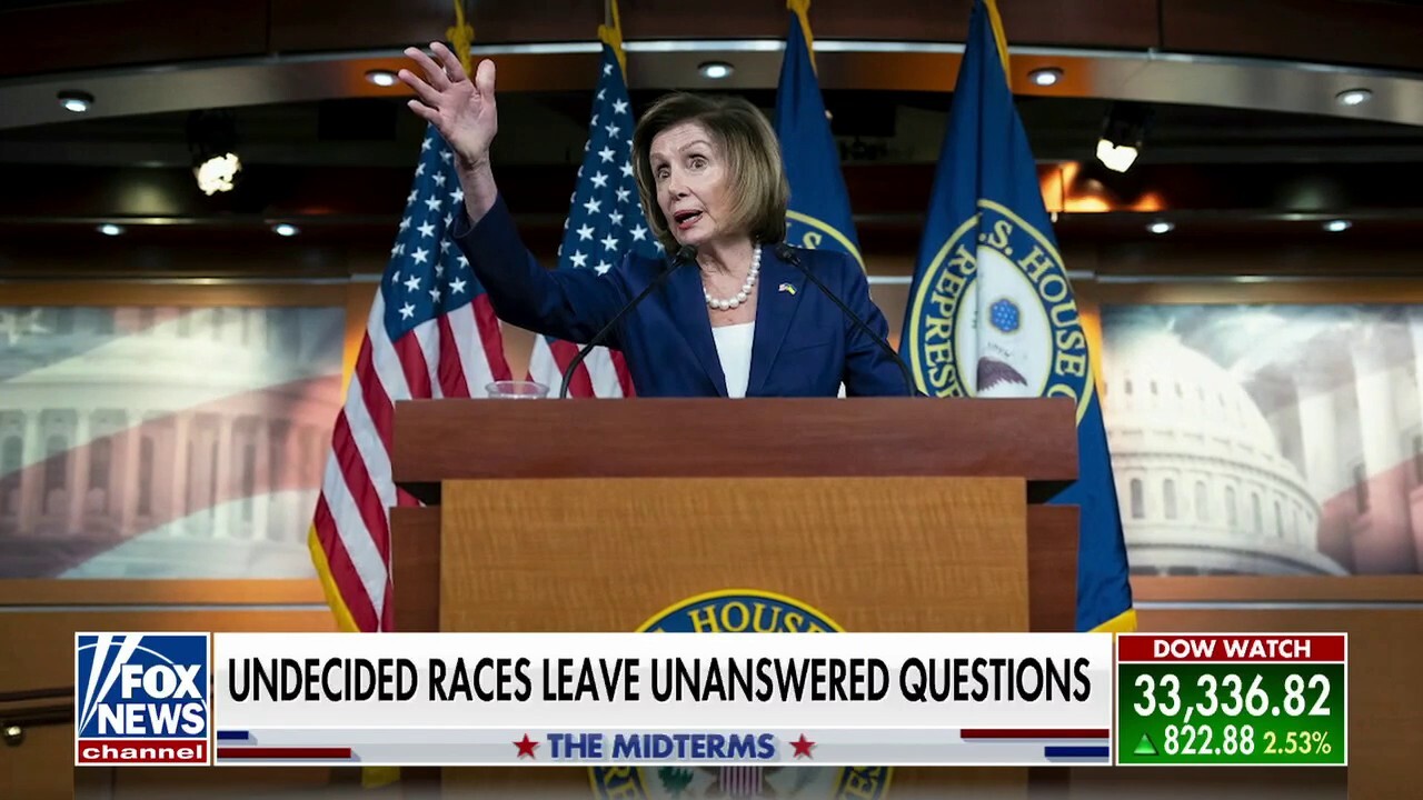 Nancy Pelosi's future in question as House control remains undecided