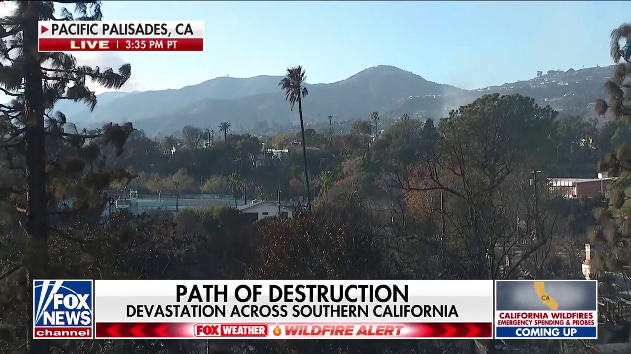 Wildfires cause path of destruction through California