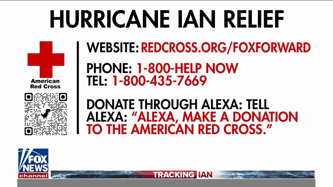 FOX Corporation donates $1 million to Red Cross to help Hurricane Ian victims