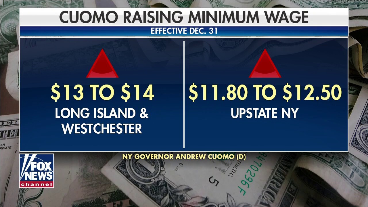 Cuomo moves ahead with minimum-wage increase amid coronavirus recession