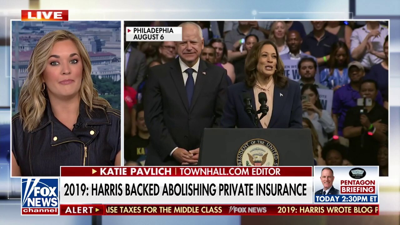 Resurfaced videos show Kamala Harris previously supported abolishing private insurance