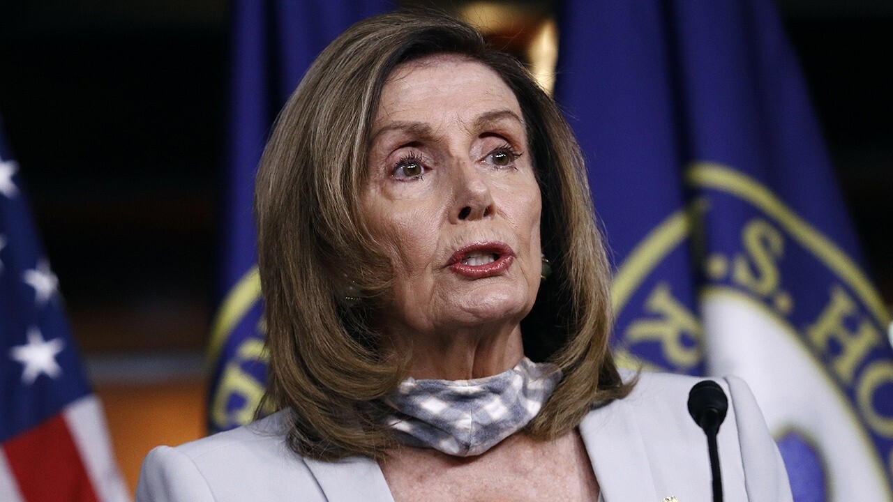 Pelosi accuses Trump, GOP of blocking Democratic agenda