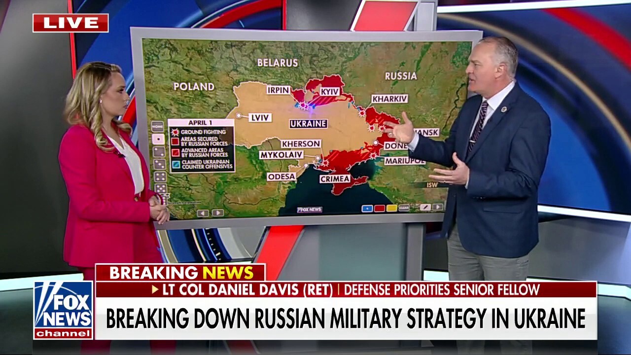 Russia ‘made mistake’ of attacking major Ukraine cities ‘all at once’: Lt. Col. Daniel Davis