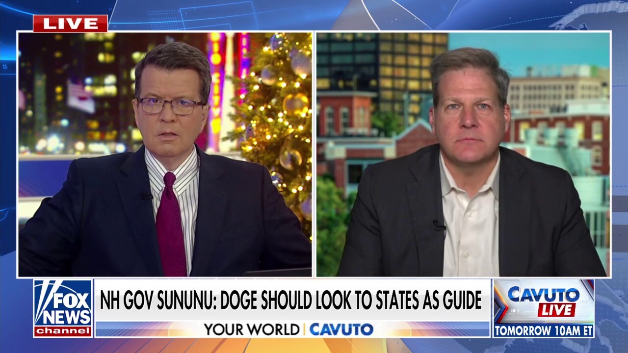  The recipe for an efficient government is there, it's just the will, Gov. Chris Sununu says