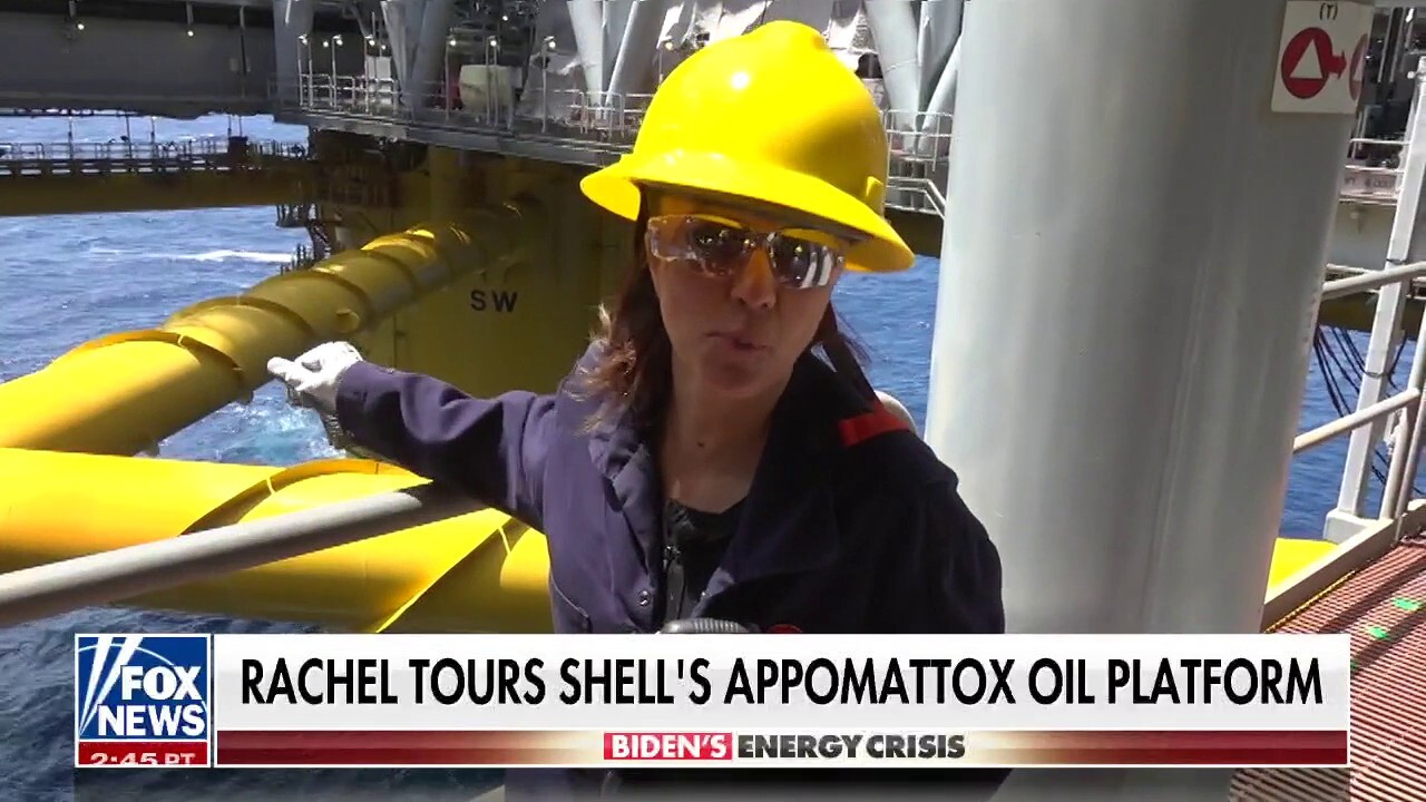 Rachel Campos-Duffy tours Shell's Appomattox Oil Platform