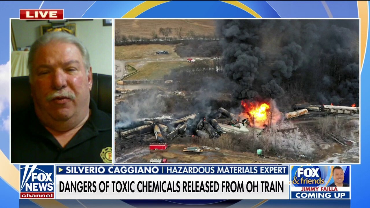 Ohio train derailment disaster mimics 'nuclear winter': Former fire chief Silverio Caggiano