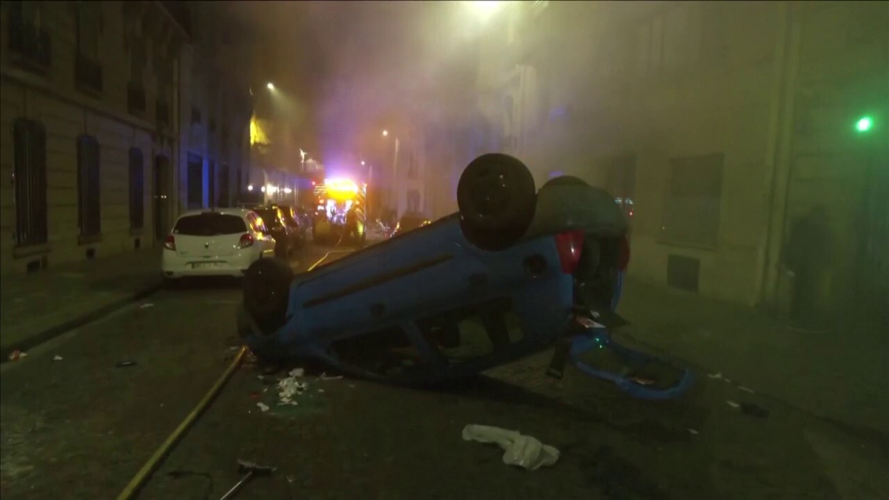 Sporadic violence in France continued for a fifth night in a row