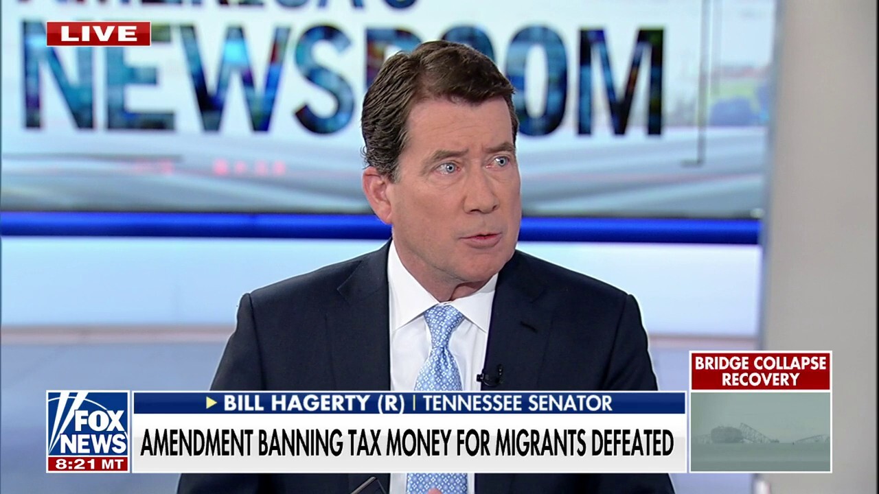 Sen. Hagerty reacts to Democrats voting for tax money to be used for migrant flights