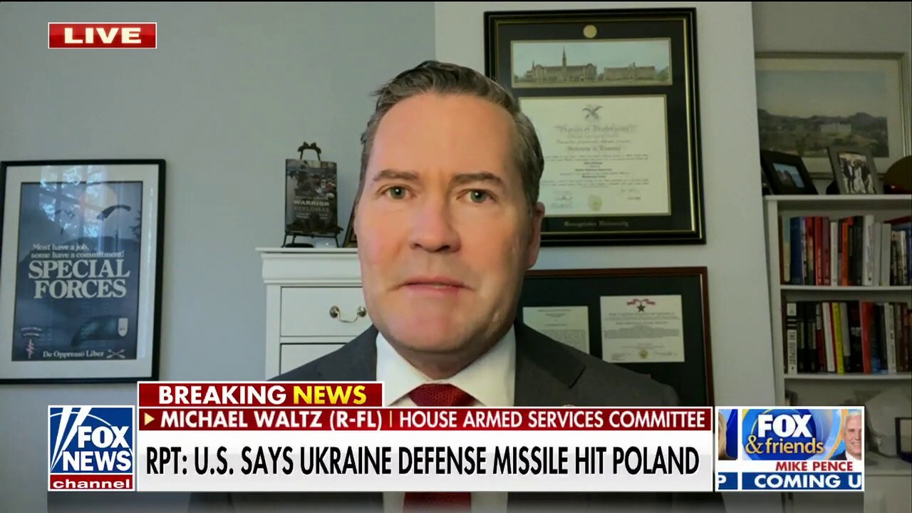 Rep. Michael Waltz: Poland missile blast was a 'wake-up call'