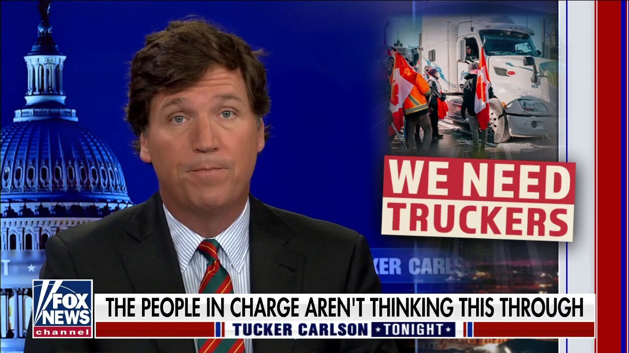 Tucker Carlson: How long before protests like the 'Freedom Convoy' come to America?