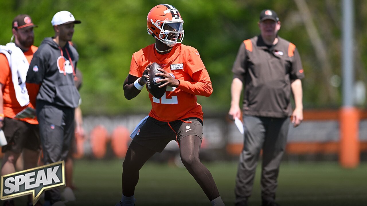 How confident are you that Shedeur Sanders can win the Cleveland Browns QB competition? | Speak