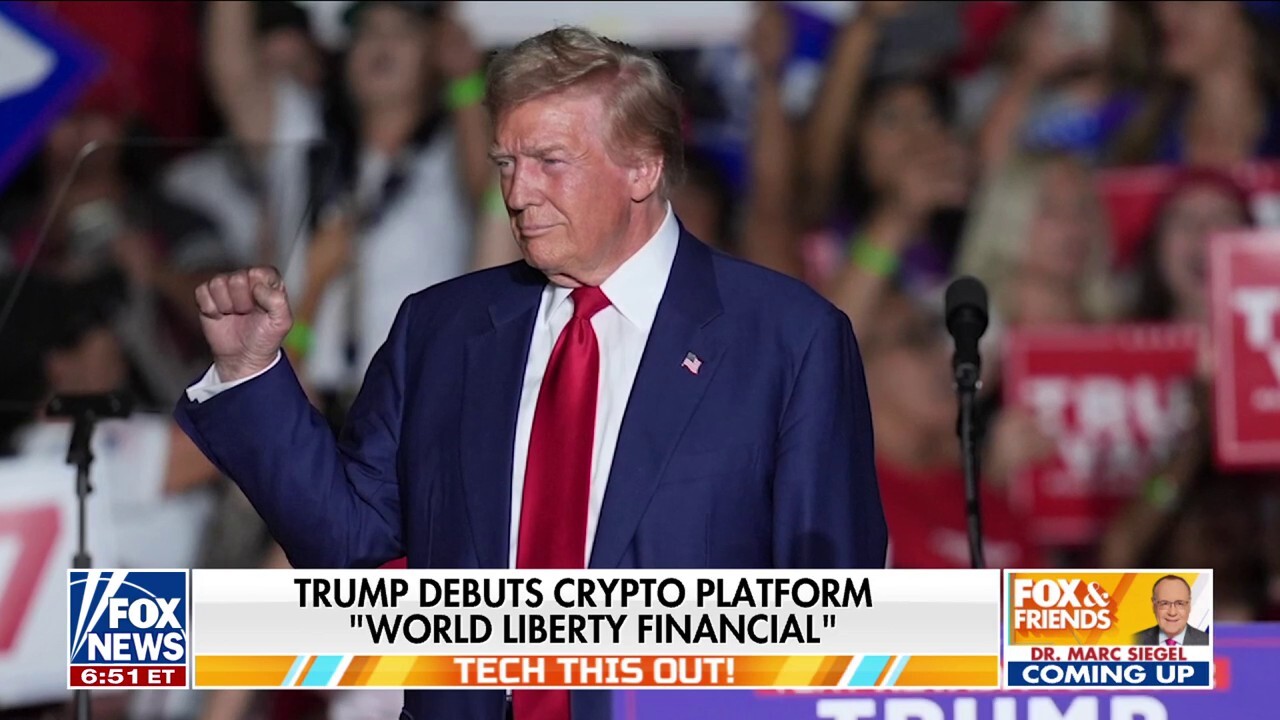 Trump launches new cryptocurrency platform 'World Liberty Financial'