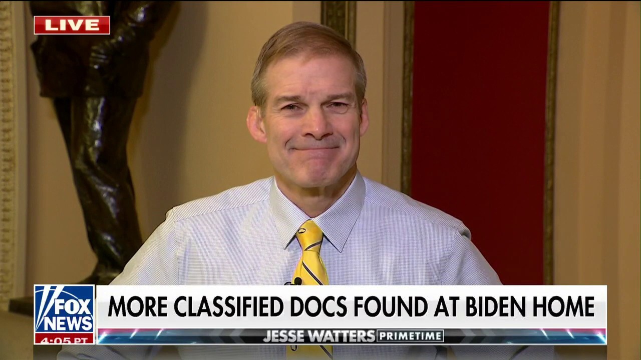 Rep. Jim Jordan on Biden classified documents: What kind of investigation was this for first 2 months?