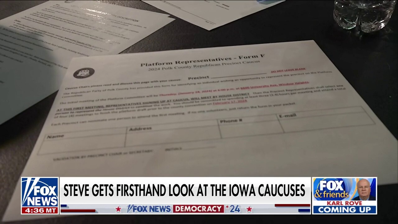 Steve Doocy gets firsthand look at how Iowans caucus