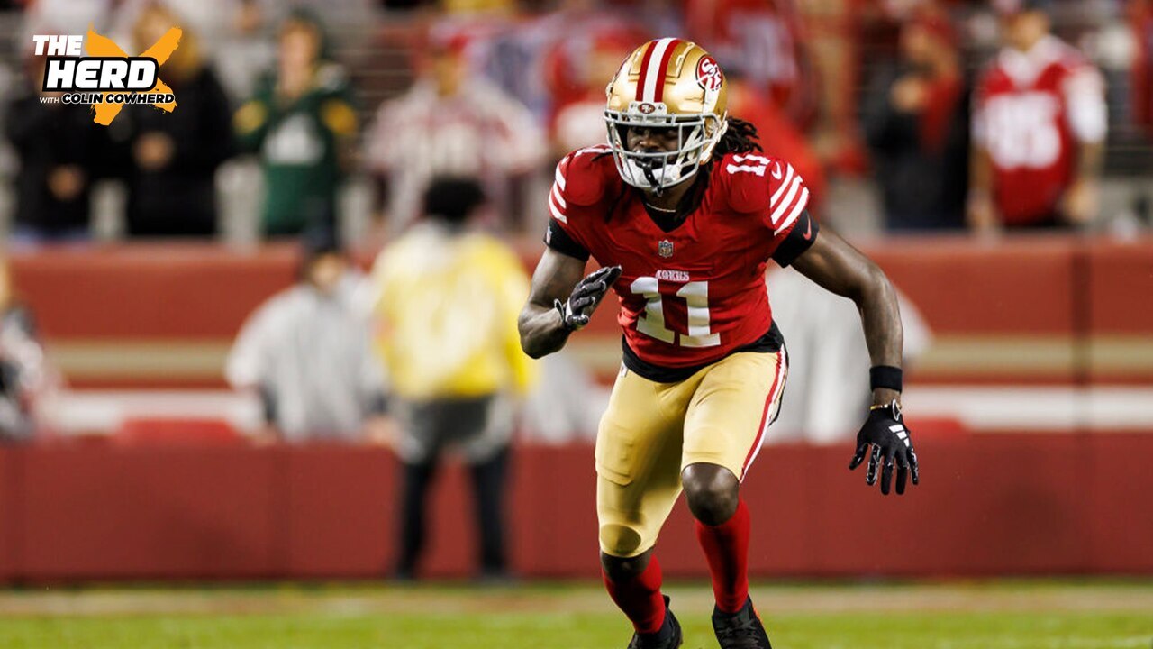 Would Brandon Aiyuk leaving the 49ers be a risky move? l The Herd Fox