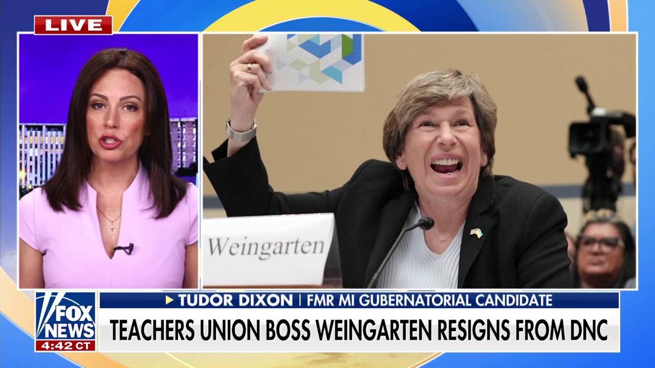 Randi Weingarten resigns from DNC, says she's 'out of step' with current leadership