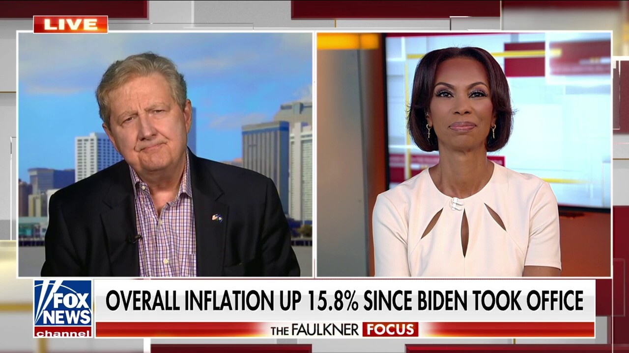 Sen. John Kennedy rips 'Bidenomics': 'Bigger government, more spending and higher prices'