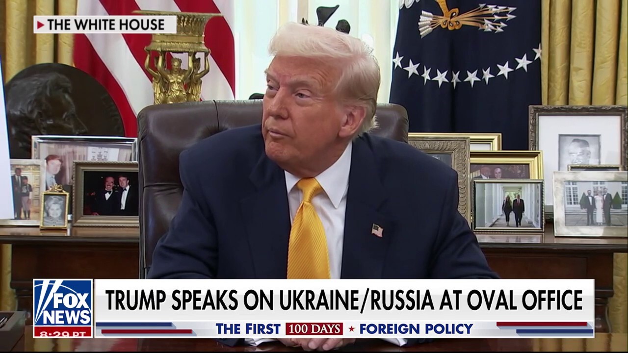 Trump says he believes Putin wants peace with Ukraine