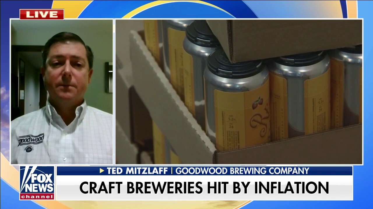 Craft brewery CEO sounds alarm on inflation as aluminum can prices rise: ‘Very detrimental’