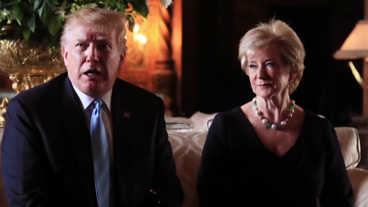 CEO Linda McMahon Will Lead Trump's Education Reforms