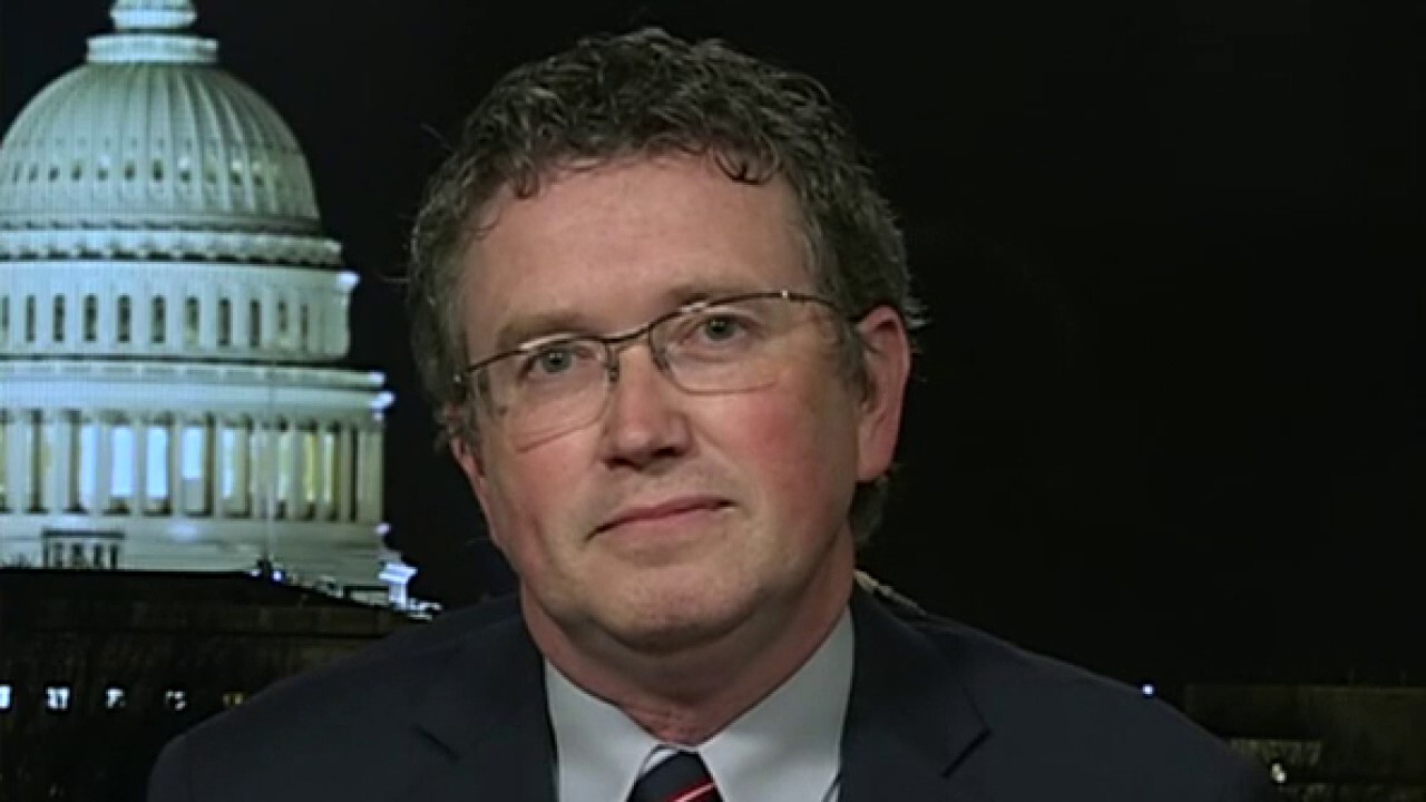 Rep. Thomas Massie responds to bipartisan criticism: I didn't delay the coronavirus relief bill vote at all	