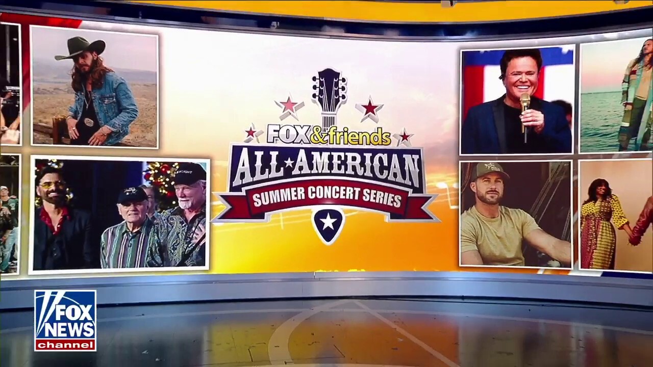 ‘Fox & Friends’ introduces the lineup for the All-American Summer Concert Series, kicking off May 24 with Flo Rida.
