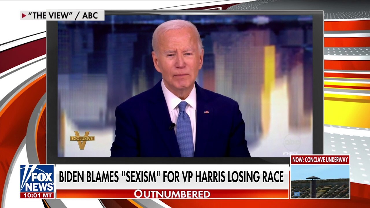 Biden blames 'sexism' for Kamala Harris' loss during interview on 'The View'
