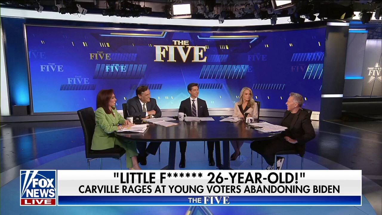 ‘The Five’ co-hosts discuss how James Carville and many Democrats appear to be panicking over President Biden's bad poll numbers.