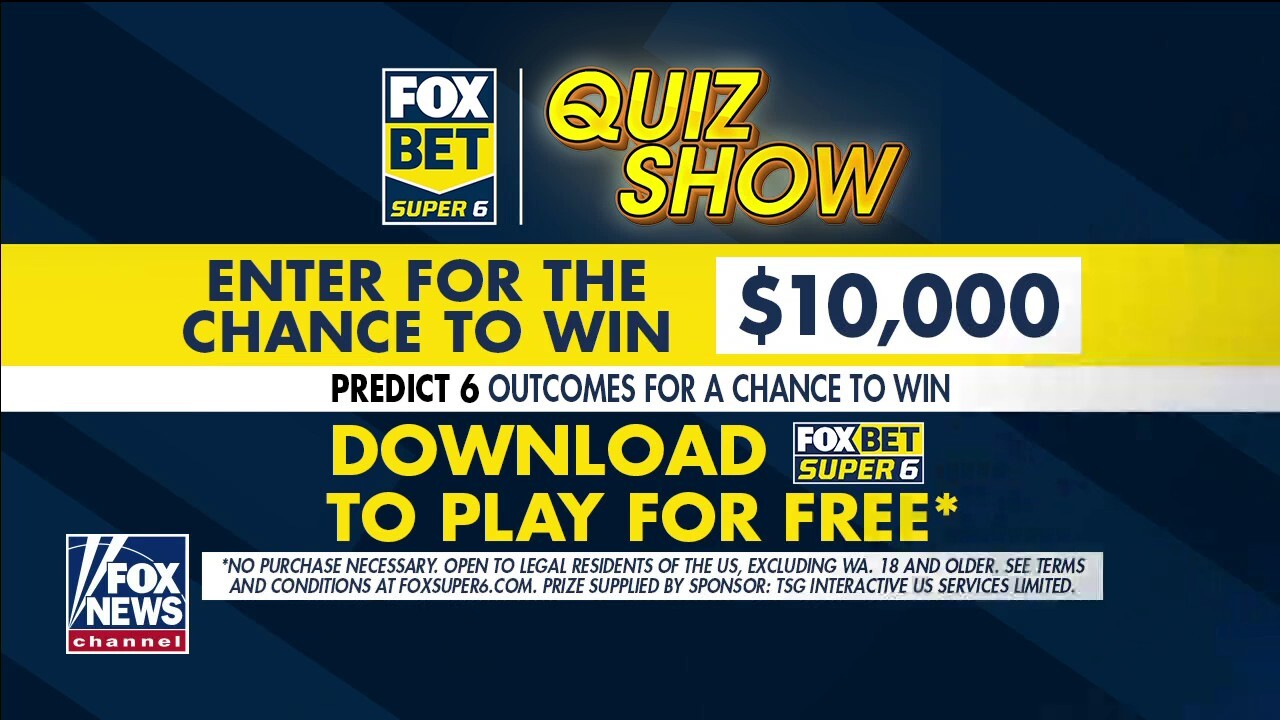 FOX Bet Super 6 Quiz Show game offering $10,000 in weekly contest