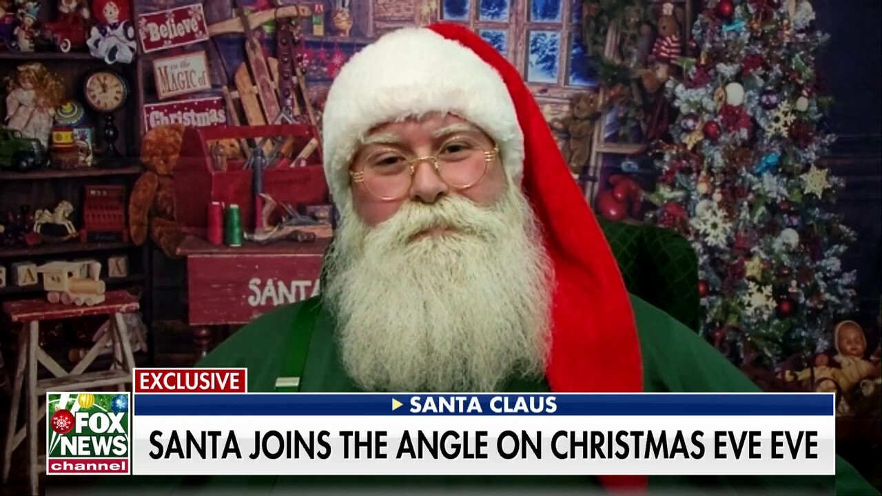 Santa joins ’The Ingraham Angle’ to share what he does before Christmas