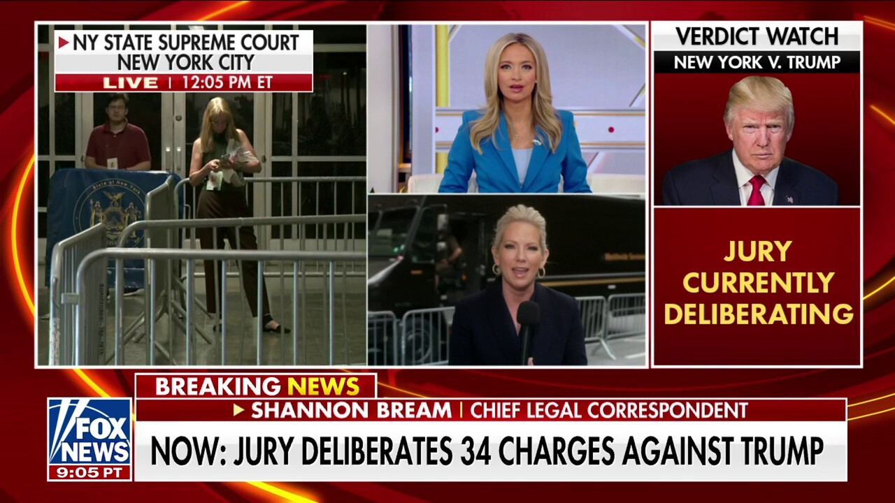 Jury Deliberates In Ny V Trump Trial As Country Awaits Verdict Fox