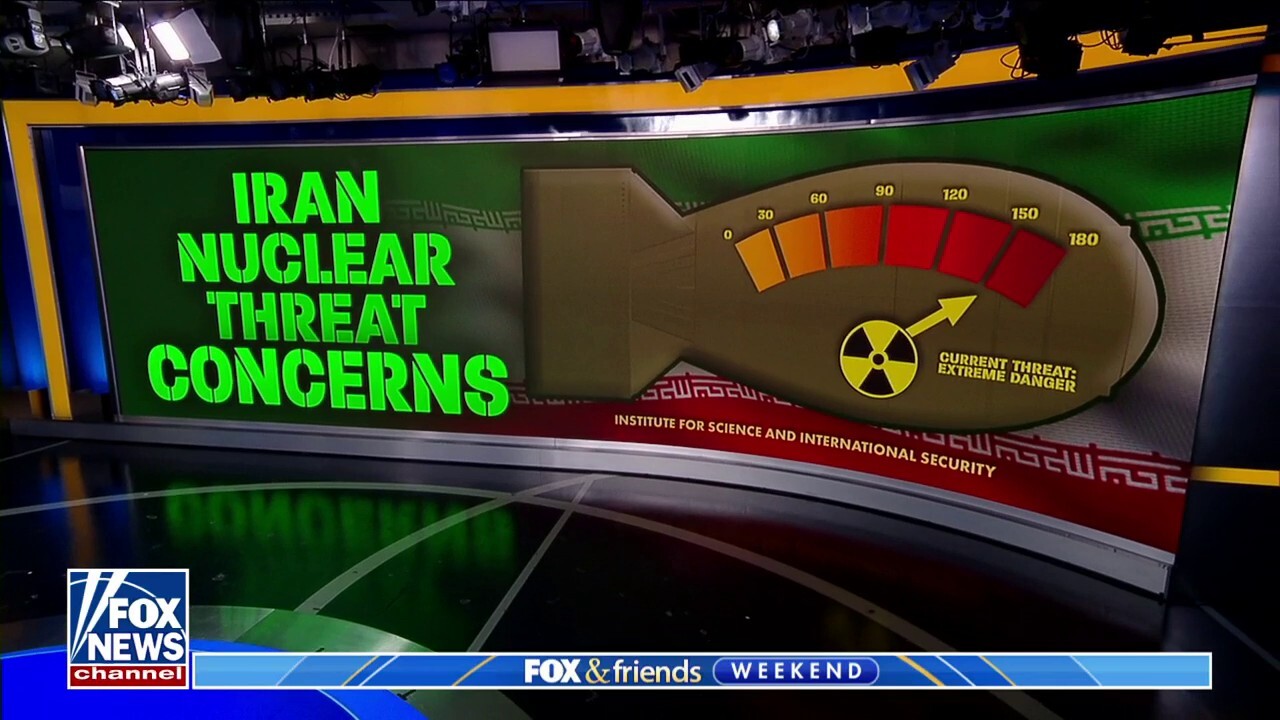 We are one week from Iran having enough uranium to build a test nuke: Robert Greenway