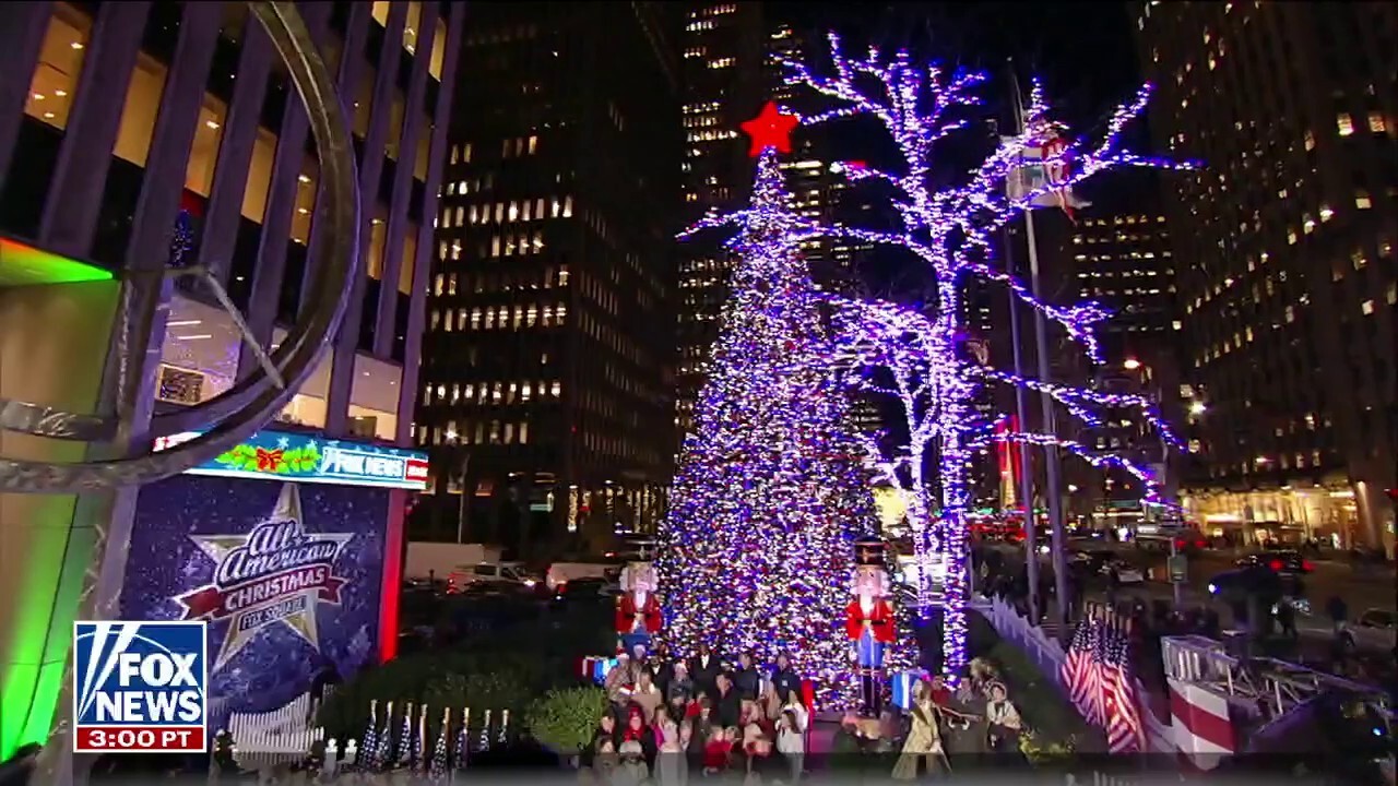Fox News’ ‘All-American' Christmas Tree lights up